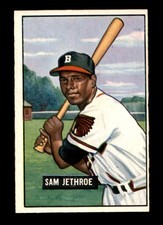 1951 Bowman #242 Sam Jethroe - 