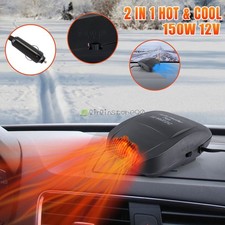 Car Heater Windshield Electric Heating Fan Defogger Defroster Demister 12V 150W