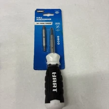 HART 9-in-1 Screwdriver with Philips Head, Slotted, Nut Driver, and Star