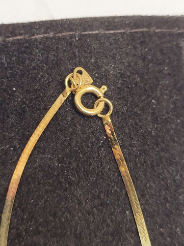 Collar italiano Foley's oro 14k ópalo - Imagen 8 de 12