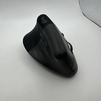 Logitech - Lift Left Vertical Wireless Ergonomic Left-Handed Mouse ...