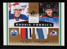 2013-14 SP Game Used Edition 11/25 Nail Yakupov Nathan MacKinnon Dual Patch 2d8