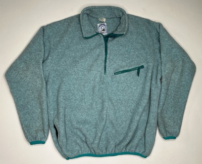 Vintage Jack Wolfskin Polarsystem 1/2 Zip Fleece Pullover Jacket XL