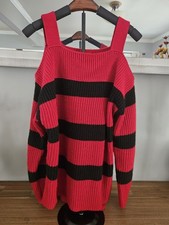 Women's Off-Shoulder Sweater Size M