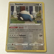 Carta Pokemon Foil Rara Snorlax 055/078 NM Reverse Holo - Acquista 3 Ottieni 2 Gratis