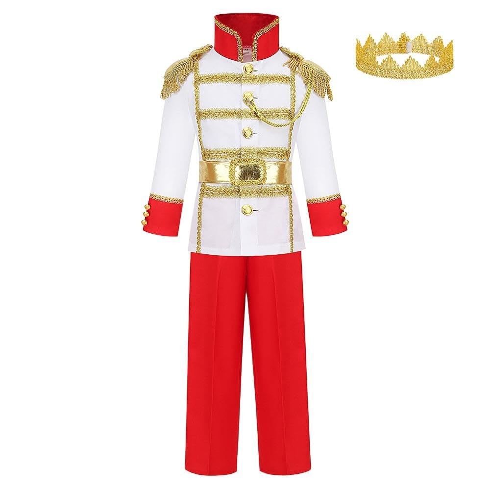 Panoplie de prince charmant avec couronne cadeau d'anniversaire original pour garçon
