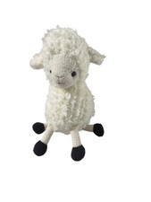 Peluche Barefoot Dreams Cordero Sherpa Oveja Perla Cordero Amigo Peluche Nuevo 11"