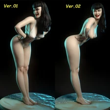 3D Print Bettie Page Garage Kit Figure Model Kit Unpainted Unassembled GK