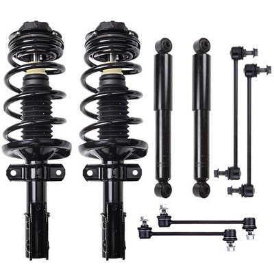 For Saturn ION 2003 2004 Front Struts Assembly + Rear Shock Absorbers Sway Bars