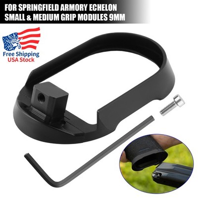 Aluminum Magwell Fits Springfield Echelon Low Profile Funnel 9mm-Black  