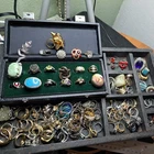 Costume Jewelry Rings Vintage To Modern Grab Bag Random lot of  12 rings
