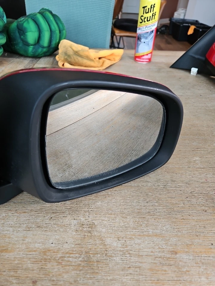 Espejo retrovisor de puerta del lado derecho del pasajero Suzuki SX4 2007-13 OEM alimentación sin calefacción 5 cables Foto 4 de 4