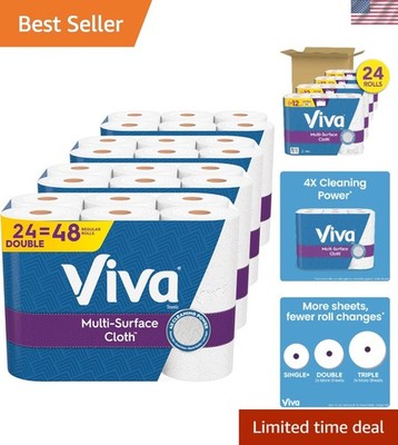 Multi-Surface Cloth Paper Towels 24 Double Rolls