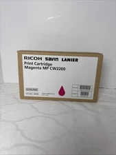 Genuine Ricoh Savin Lanier Print Cartridge Magenta MP CW2200 841722 New 7/2023