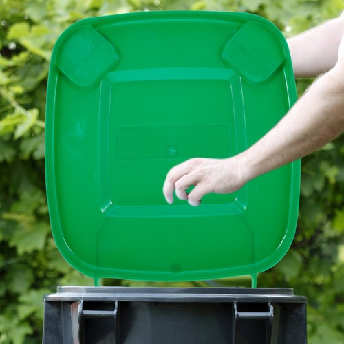 Plastic Trash Can Lid Only Trash Can Replacement Cover Plastic Trash Bin Lid - Bild 5 von 12