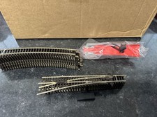 Hornby TT 120 Mixed track new. Makes oval with siding + Buffer Re Railer Tt120