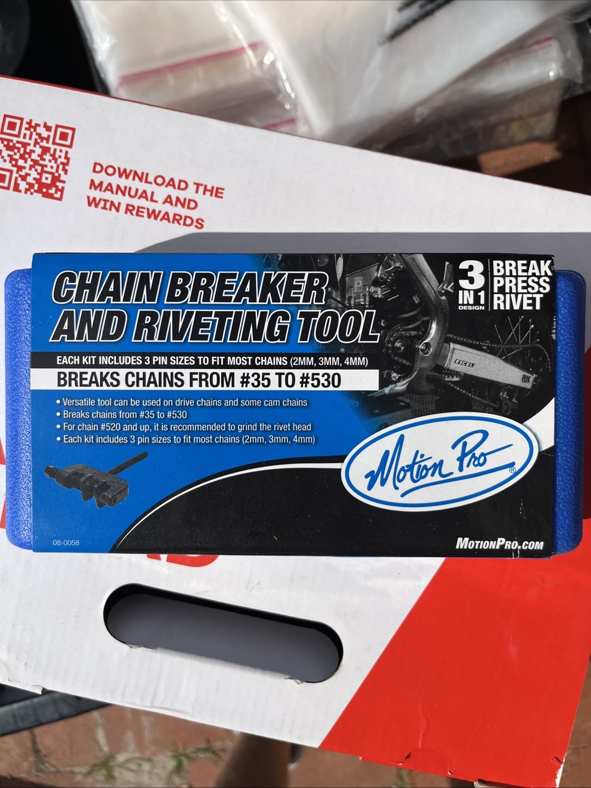 (New) Chain Breaker & Riveting Tool Motion Pro (80.00 USD)