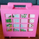 Vintage 1992 Mattel Barbie Fold 'n Fun Doll House with Accessories/ Incomplete