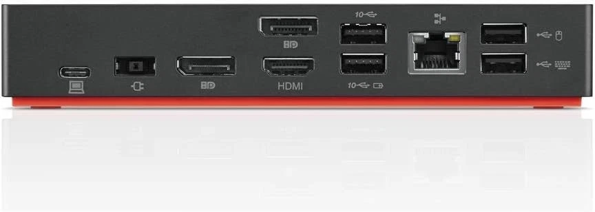 Lenovo ThinkPad USB-C Dock Gen 2 Docking Station 4K HDMI DP 40AS Originale - Immagine 4 di 4
