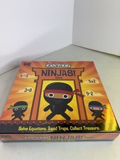 Scholastic Number Ninjas Math Board Game NEW Sealed Ages 7+ 2–4 Players