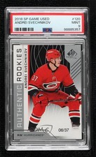 2018 SP Game Used Authentic Rookies 6/37 Andrei Svechnikov #120 PSA 9 MINT 0w4q