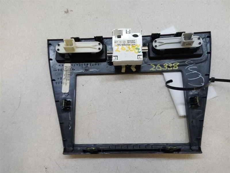 Ford Fusion Milan 2006 07 08 2009 tablero central radio clima bisel fabricante de equipos originales usado Foto 2 de 4