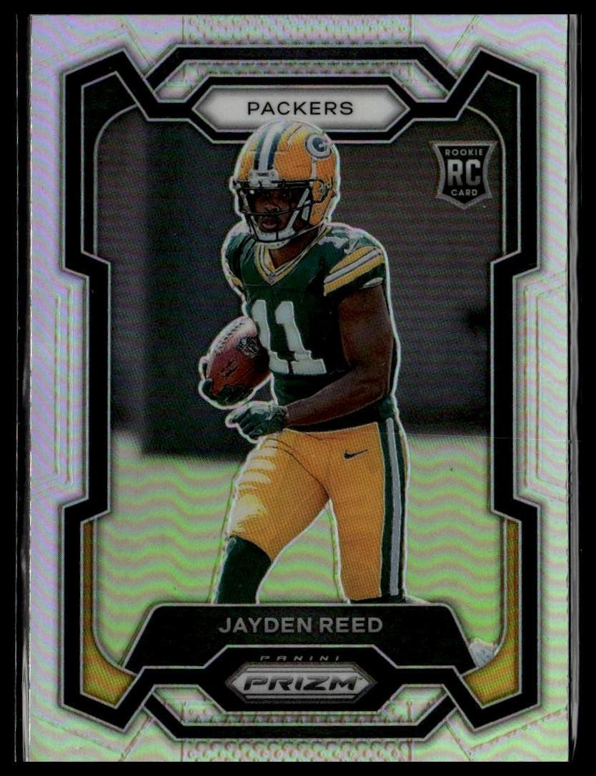2023 Panini Prizm #334 Jayden Reed Silver