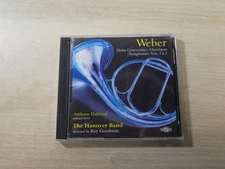 Weber Horn Concertino Overtures Symphonies No 1 & 2 CD 2 Disc Set Hanover Band