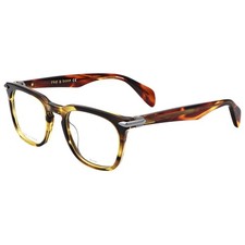 Rag Bone Men's 49 mm Olive Havana Opticals RNB7008-1QA-49
