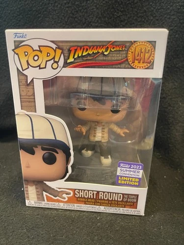 Pop! Funko #1412 - Short Round - Indiana Jones Collection - 2023 SummerCon LTD