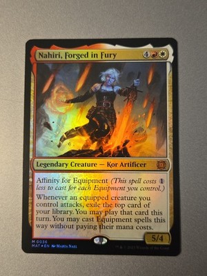Nahiri, Forged in Fury March of the Machine: The Aftermath Foil Mythic 