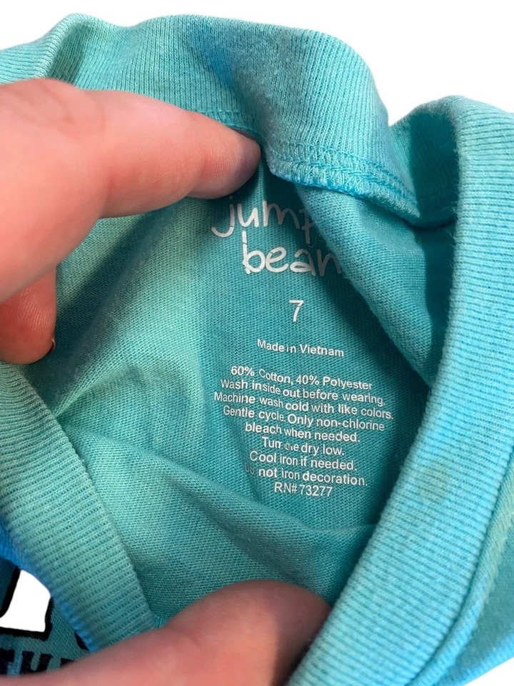 Lote de camisetas para niños talla 7/8 camisetas gráficas dinosaurios T Rex azul manga corta Carters Foto 3 de 4