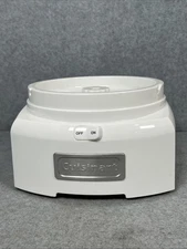 Cuisinart Ice-21 Frozen Yogurt Ice Cream Maker 50W Motor Base - Works