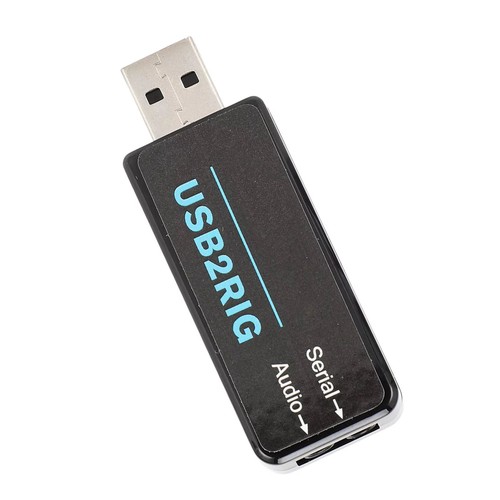 Versatile USB Sound Card Audio&Serial Ports USB2RIG Integrated Digital Modes New - Picture 12 of 13