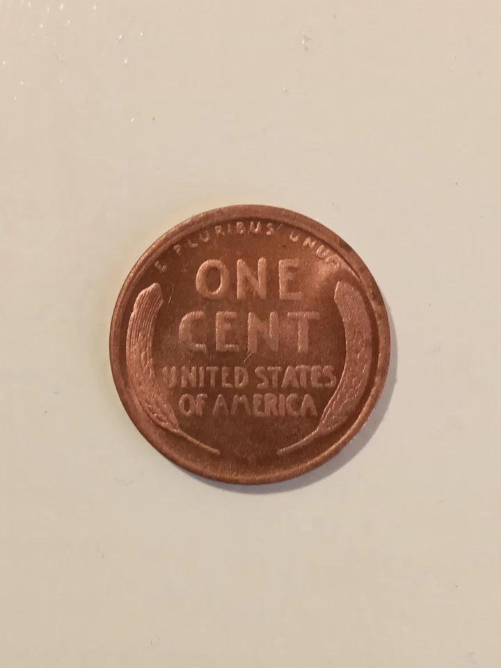 1943 copper wheat penny non-magnetic RARE - Image 2 of 2