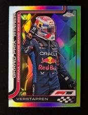 Max Verstappen 2025 Topps Chrome F1 #96 Grand Prix Winner Refractor