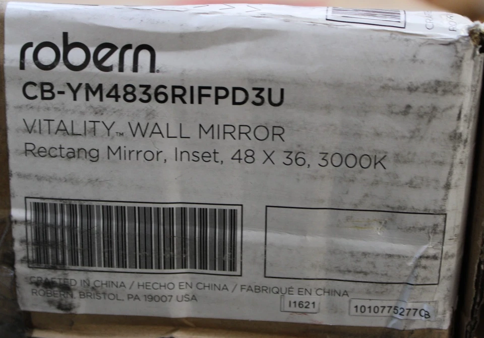 Espelho de parede flip Robern CB-YM4836RIFPD3U - Vitality 48" x 36" - Imagem 2 de 4