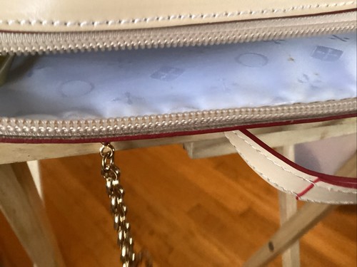 Invece White Leather Bag Italian - Picture 7 of 8