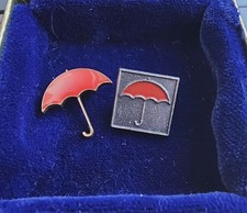 Vintage Travelers Insurance Company Umbrella Lapel Pin/Tack Lot 2