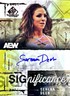 2025 SP Game Used AEW SIGnificance Autograph Serena Deeb SIG-SD Auto Card