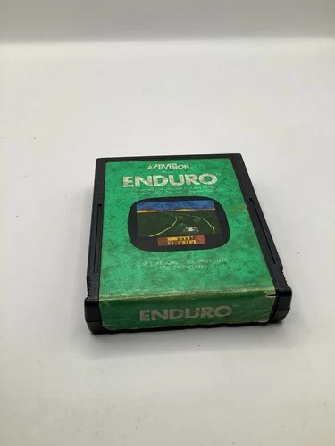 1983 Enduro Atari 2600 Tested Video Game Cartridge by Activision AX026 Racing