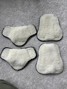 Equifit T-foam Sheepswool Replacement Liners Front and Back Boots Full Set SZ L