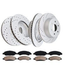 .Front and Rear Brake Kit for 2014-2018 GMC Silverado Sierra 2015-2020 Suburban