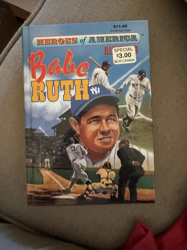 Babe Ruth Heroes Of America HC Len Canter 1996 Hardcover Baronet Books - Picture 1 of 3