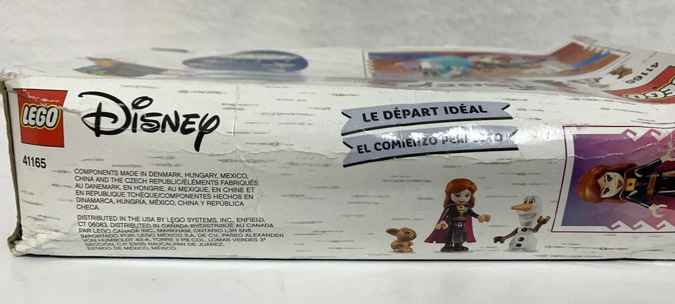 LEGO Disney Frozen ANNA'S CANOE EXPEDITION 41165 Olaf muñeco de nieve conejito sellado nuevo Foto 2 de 4