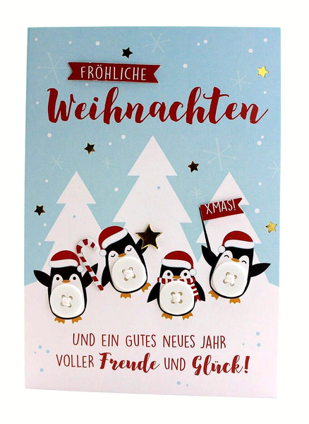 Weihnachtskarte Neujahrskarte Karte Zu Weihnachten GlüCkwunschkarte-image