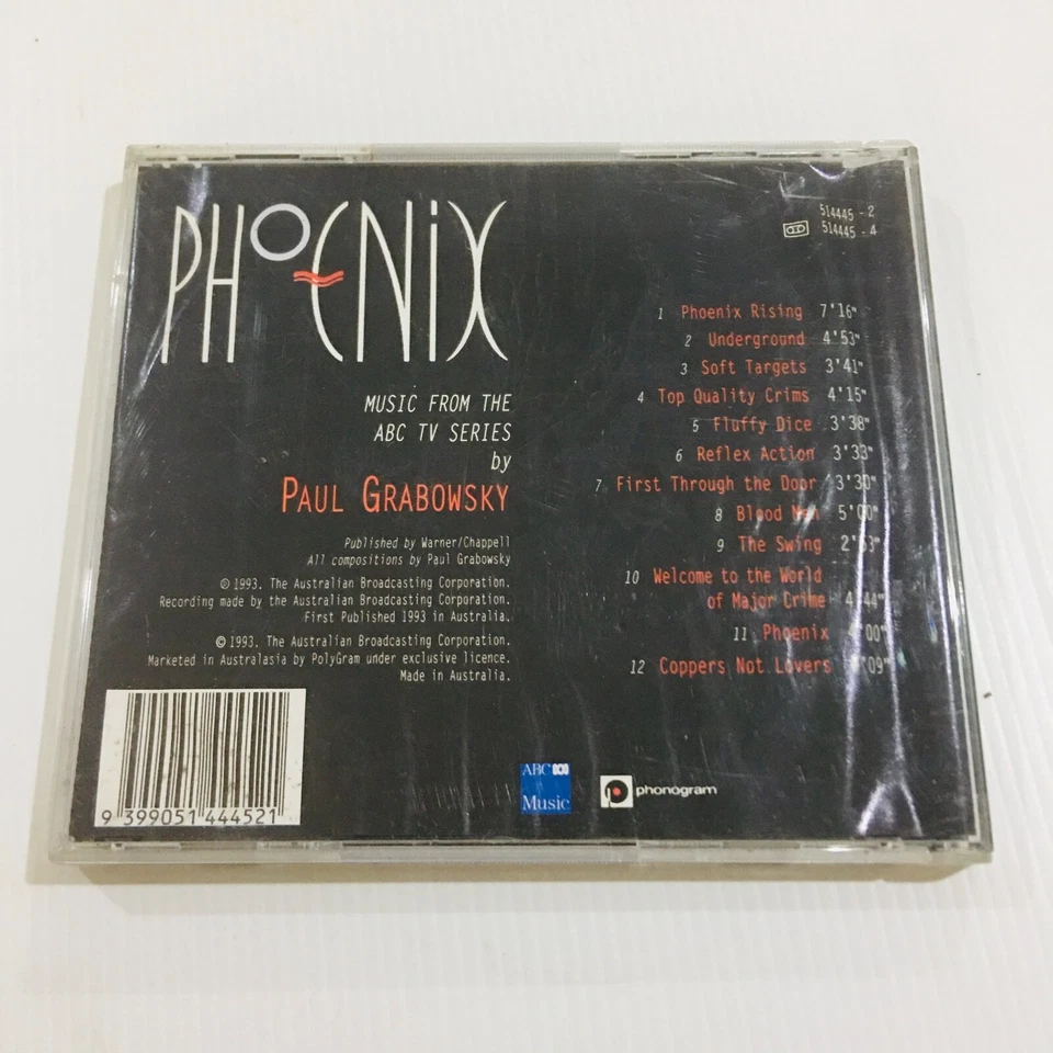 Phoenix Music from the ABC TV Series Paul Grabowsky CD - Image 3 of 4