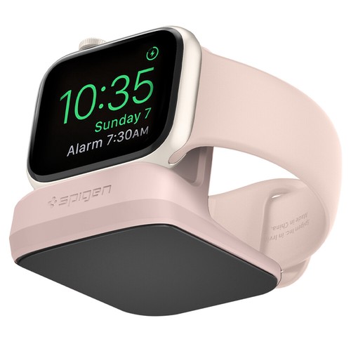 Soporte de noche Apple Watch Series 7 6 5 SE | estación de carga Spigen S350 - Imagen 32 de 43