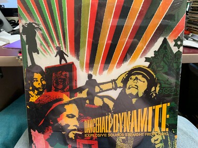 DANCEHALL DYNAMITE VARIOUS ARTISTS LP 1998 RELATIVITY 1719 DJ PROMO SEALED