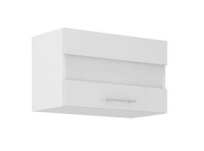 Küche Glashängeschrank 60 Lara Weiß Hochglanz Küchenzeile Küchenblock